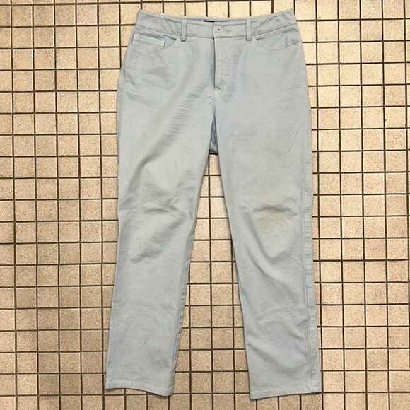 Piece Of Cloth Blue Cropped Casey Pants Size 2 - Picture 1 of 2